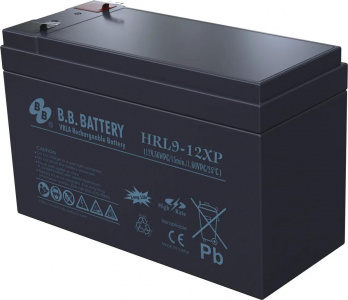 ���� ������ �������������� ������� B.B. Battery ��� HRL 9-12XP (12V 9Ah, ������ F2) ��������-�������� ������������