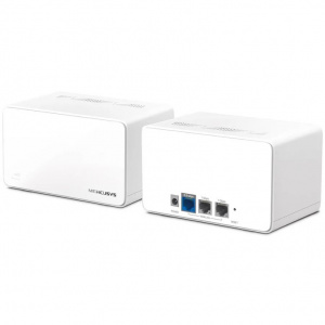 Wi-Fi  Mercusys Halo H90X(2-pack) AX6000 10/100/1000BASE-TX, white