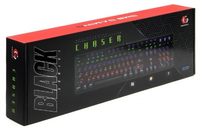 Фото товара Клавиатура Gembird KB-G550L Chaser (USB) black интернет-магазина ТопКомпьютер