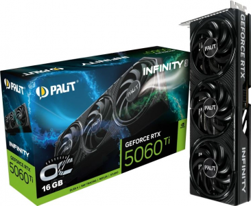 ���������� Palit PCI-E 5.0 RTX5060Ti INFINITY 3 OC NVIDIA GF 16Gb (NE7506TS19T1-GB2061S) ������