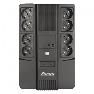 ���� ������ ��� Powerman Brick 650 PLUS, �������-�������������, 650��, 360��, 4 ����������� � ��������� �������� ��������-�������� ������������